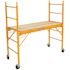 Werner 6 ft. x 6 ft. x 2.5 ft. Steel Rolling Bakers Style Scaffold 1000lb. Load Capacity