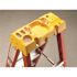 Werner 10 ft. Fiberglass Step Ladder with Yellow Top 300 lbs. Load Capacity Type IA Duty Rating