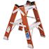 Werner 2 ft. Fiberglass Twin Step Ladder with 300 lbs. Load Capacity Type IA Duty Rating