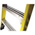 Werner 10 ft. Yellow Fiberglass Step Ladder with 375 lbs. Load Capacity Type IAA Duty Rating