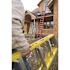 Werner 10 ft. Yellow Fiberglass Step Ladder with 375 lbs. Load Capacity Type IAA Duty Rating