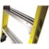 Werner 12 ft. Yellow Fiberglass Step Ladder with 375 lbs. Load Capacity Type IAA Duty Rating