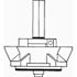 KOHLER 1 in. Mixer Cap for Pressure Balancing Valve on Older-Style Coralais (Plastic Stem)
