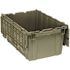 QUANTUM STORAGE SYSTEMS 27 in. x 17-3/4 in. 18.75 Gal. Attached Top Container Storage Bin in Gray