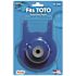 Korky Fits TOTO 3 in Blue Toilet Tank Flapper