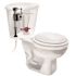 Fluidmaster Universal Toilet Fill Valve and Flexible Frame 2 in. Toilet Flapper