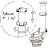 Korky Adjustable 2 in. Flush Valve and Tank to Bowl Gasket Kit