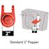 Korky Adjustable 2 in. Flush Valve and Tank to Bowl Gasket Kit