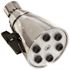 ProPlus 1-Spray 2.5 in. Single Wall Mount Fixed Shower Head in Chrome