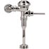 Zurn Aquaflush Exposed Manual Diaphragm Flush Valve with 3.5 GPF, Sweat Solder Kit, and Cast Wall Flange in Chrome