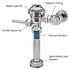 Zurn Water Closet Repair/Retrofit Kit for 3.5 GPF AquaFlush Diaphragm Flush Valve