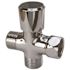 Proplus Diverter for Handheld Showers, Chrome, 1/2 in. IPS
