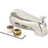 PROPLUS Universal Bathtub Spout with Diverter in Chrome