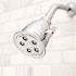 Speakman 3-Spray 4.1 in. Single Wall MountHigh Pressure Fixed Adjustable Shower Head in Polished Chrome