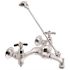 Speakman Commander Service Sink Faucet with Cross Handles in Rough Chrome