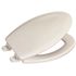 Premier Molded Wood Elongated Closed Front Toilet Seat in White