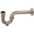 Premier 1-1/4 in. Brass P-Trap, 17-Gauge With Cleanout