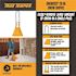 True Temper 43 in. Aluminum Handle 26 in. Poly Blade SnoBoss Snow Shovel