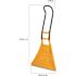True Temper 43 in. Aluminum Handle 26 in. Poly Blade SnoBoss Snow Shovel