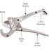 RIDGID PC-1375ML 1/8" to 1-3/8" PVC and PEX Cutter w/ Multi-Layer Adapter
