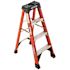 Werner 4 ft. Fiberglass Step Ladder (8 ft. Reach Height) with 300 lb. Load Capacity Type IA Duty Rating