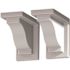 Mayne Yorkshire White Vinyl Decorative Corbel