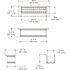 Mayne Yorkshire 36 in. x 12 in. Self Watering White Vinyl Window Box