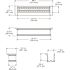 Mayne Yorkshire 48 in. x 12 in. Self Watering White Vinyl Window Box