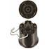 Leviton 660-Watt Brown Weatherproof Pin-Type Lampholder 167