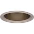 Lithonia Lighting 6 in. Recessed Brushed Nickel Incandescent Open Trim