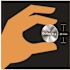 Duracell 357 Silver Oxide Button ag13 Batteries (3-Pack)