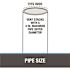 Oatey 3 in. - 4 in. Mushroom Vent Pipe Cap