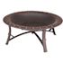 Fire Sense Roman 35 in. Round Steel Fire Pit in Brushed Bronze