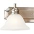 Design House Bristol 3-Light Satin Nickel Vanity Light