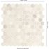 MSI Greecian White 1 in. Hexagon 12 in. x 12 in. x 10mm Honed Marble Mesh-Mounted Mosaic Tile (8.7 sq. ft./case)
