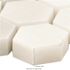 MSI Greecian White 1 in. Hexagon 12 in. x 12 in. x 10mm Honed Marble Mesh-Mounted Mosaic Tile (8.7 sq. ft./case)