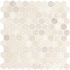 MSI Greecian White 1 in. Hexagon 12 in. x 12 in. x 10mm Honed Marble Mesh-Mounted Mosaic Tile (8.7 sq. ft./case)