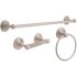 Delta Greenwich 3 -Piece Bath Hardware Set with Mounting Hardware in Brushed Nickel