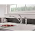 Delta Foundations Single-Handle Standard Kitchen Faucet with Side Sprayer in Chrome