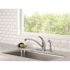 Delta Foundations Single-Handle Standard Kitchen Faucet with Side Sprayer in Chrome