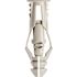 Triple Grip #8 x 1-1/2 in. Plastic Push-In Ribbed 46 lbs. Anchors (15-Pack)
