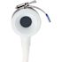 DANCO Versa Spray 1-Spray Portable 2 in. Freestanding Handheld Shower Head Sprayer for Bathtubs without Diverter in White