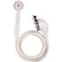 DANCO Versa Spray 1-Spray Portable 2 in. Freestanding Handheld Shower Head Sprayer for Bathtubs without Diverter in White
