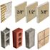 Triple Grip #8 x 1-1/4 in. and #10 x 1-1/2 in. Anchors with Screws (57-Pack)