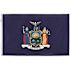 Valley Forge Flag 3 ft. x 5 ft. Nylon New York State Flag