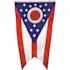Valley Forge Flag 3 ft. x 5 ft. Nylon Ohio State Flag