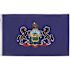 Valley Forge Flag 3 ft. x 5 ft. Nylon Pennsylvania State Flag
