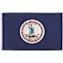 Valley Forge Flag 3 ft. x 5 ft. Nylon Virginia State Flag
