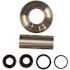 DANCO 3 in. O.D. x 1-1/4 in. I.D. Tub/Shower Escutcheon and Flange Assembly Set in Brushed Nickel