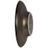 DANCO 3 in. O.D. x 1-1/4 in. I.D. Tub/Shower Escutcheon and Flange Assembly Set in Oil Rubbed Bronze